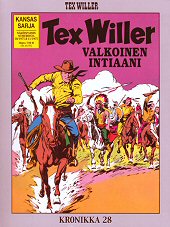 Kansi: Tex Willer -kronikka 28 - Valkoinen intiaani / Luvattu maa