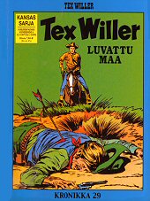 Kansi: Tex Willer -kronikka 29 - Luvattu maa / Cheyennit