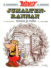 Kansi: Asterix - Jumaltenrannan nousu ja tuho, 2013 (5.p)