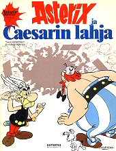 Kansi: Asterix ja Caesarin lahja
