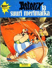Kansi: Asterix ja suuri merimatka