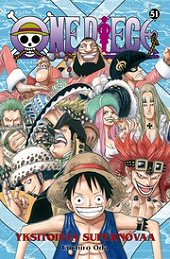 Kansi: One Piece - Yksitoista supernovaa