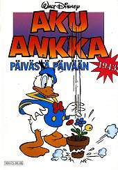 Kansi: Aku Ankka - päivästä päivään 1943