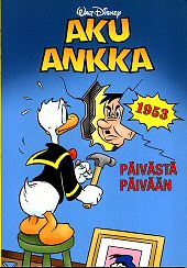 Kansi: Aku Ankka - päivästä päivään 1953