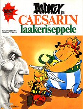Kansi: Asterix ja Caesarin laakeriseppele
