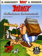 Kansi: Asterix - Gallialainen kertomataulu