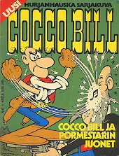 Kansi: Cocco Bill ja pormestarin juonet