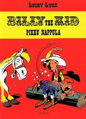 Kansi: Lucky Luke - Billy the Kid, pikku nappula