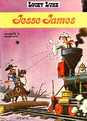 Kansi: Lucky Luke - Jesse James